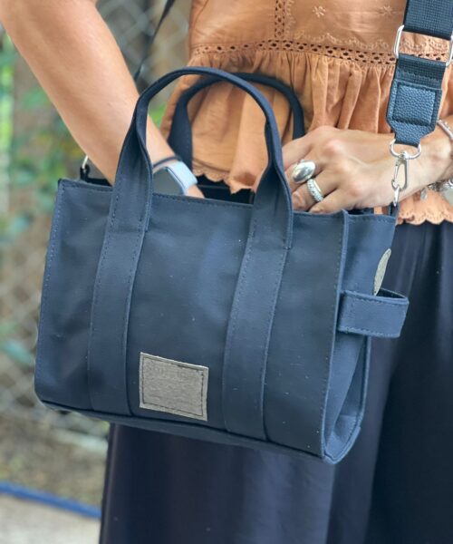 Mini Tote Pepper negro