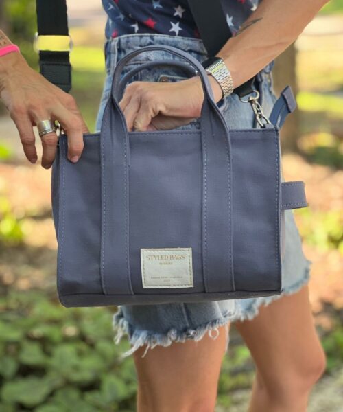 Mini Tote Pepper Azul