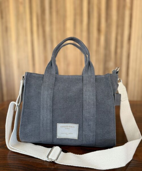 Mini Tote Pepper Gris